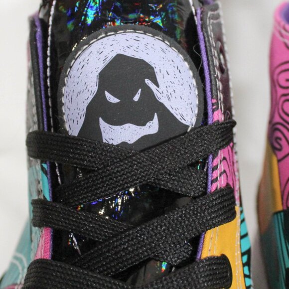 NWT Nightmare Before Christmas High Top Sneakers Pastel Goth Size 8 - Picture 3 of 10